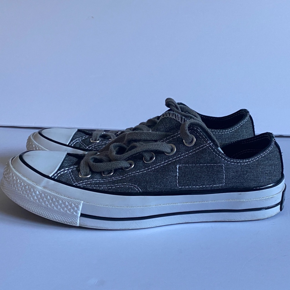 Converse Fragment Chuck Taylor All Star Unisex Charcoal Canvas Sneakers - Picture 6 of 10